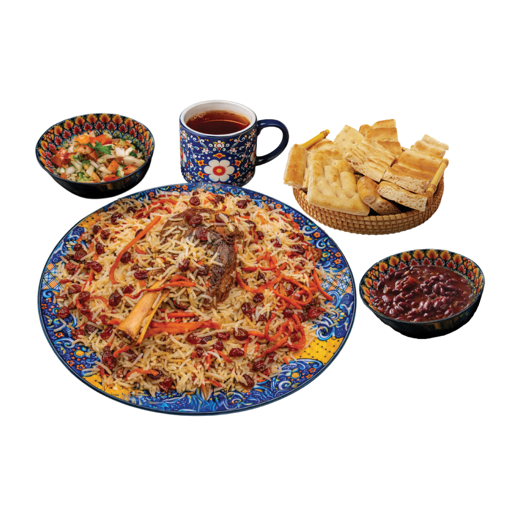 Kunjid Palaw With Lamb Shank