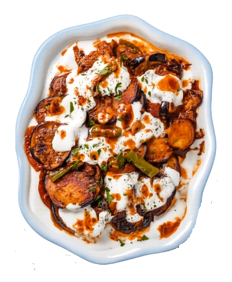Borani Banjan (Fried Eggplant)